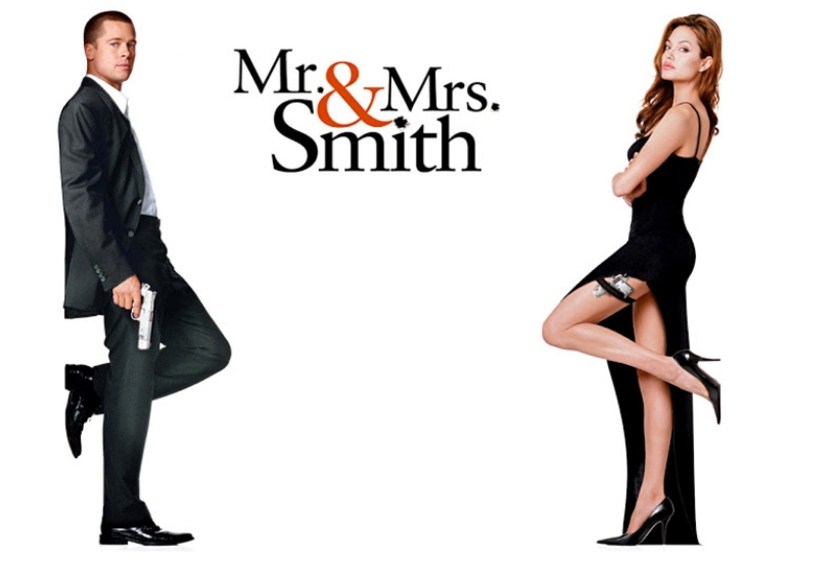 Mr. & Mrs.Smith (2005)  - Film Angelina Jolie Paling Populer Sampai Saat Ini