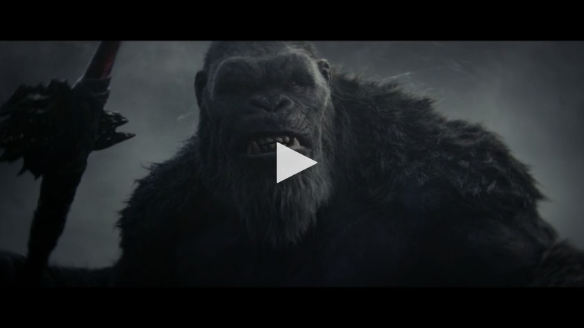 Thrailer Film Godzilla x Kong